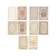 THZ Paper Art - Tim Holtz Cabinet Card Frames