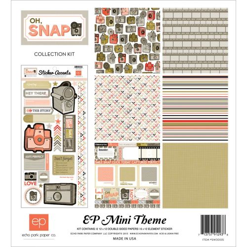 ECP Mini Theme Kit 12x12" - Oh Snap