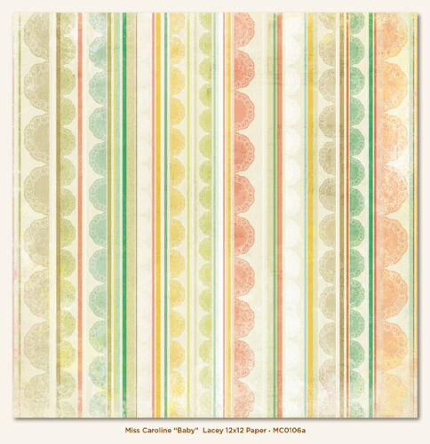 MYM Cardstock - Miss Caroline Baby Lacey