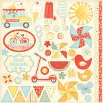 MYM Cardstock - On the sunny Side Accessory Sheet