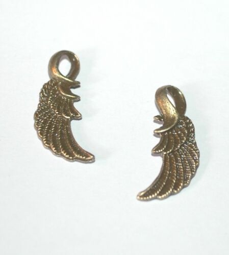 AEX Charm - Fairy Wing/Elfen-Flügel mit Aufhängung Bronze