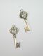 AEX Charm - Schlüssel mit Krone/Key with Crown Bronze