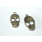 AEX Charm - Skull/Totenkopf Bronze