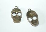 AEX Charm - Skull/Totenkopf Bronze