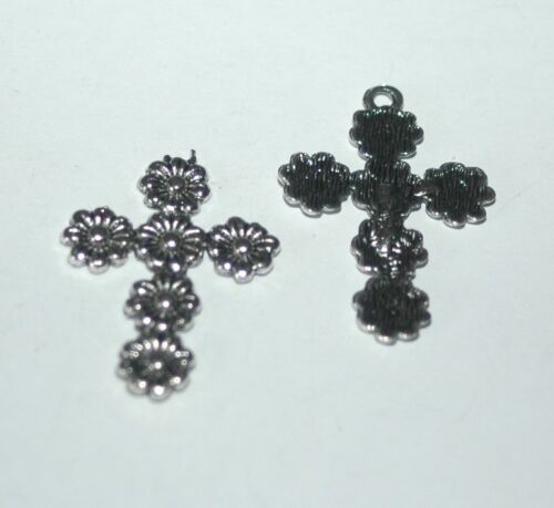 AEX Charm - Kreuz/Cross Silber