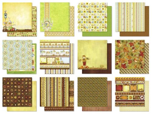 LWB Paper Pad 12"x12" - Premium Glitter Version 14