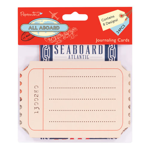 DOC Journaling Cards - All Aboard
