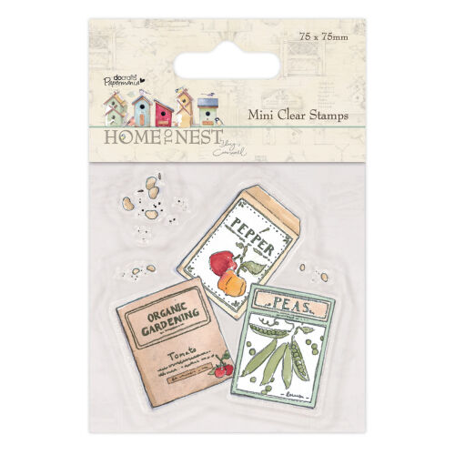DOC Clear Stamps - Home to Nest Seed Pockets