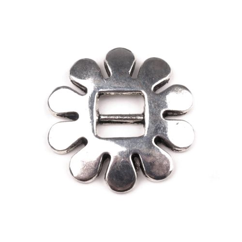 STK Metal Art - Mini-Schnalle 20 x 20 mm Nickel
