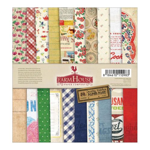 FRH Paper Pad 6x6" - Country Kitchen