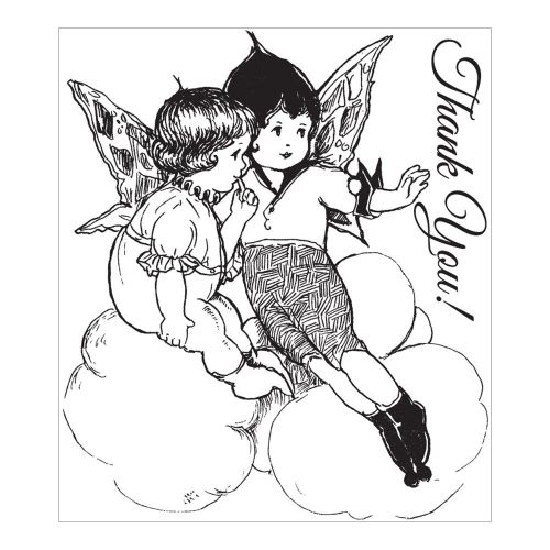 PRM Clear Stamp - Fairy Ryhmes Thank You