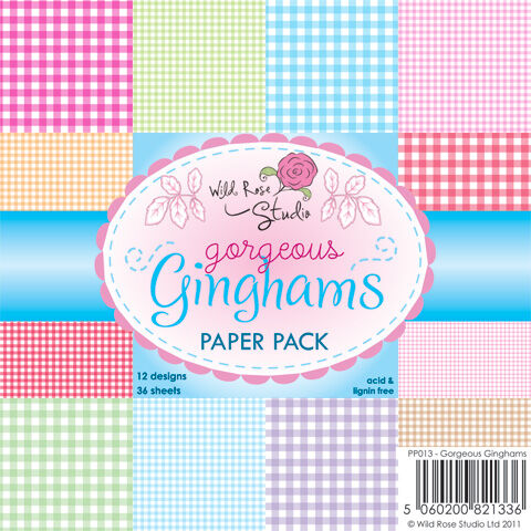 WRS Paper Pad 6x6 - Gorgeous Ginghams