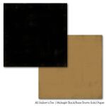 CTB Cardstock - All Hallows Eve Midnight Black/Bone Brown