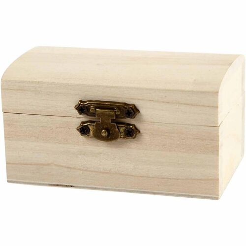 CCH Wood Art - Mini Schatztruhe