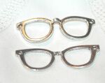 AEX Charm - Brille Silber