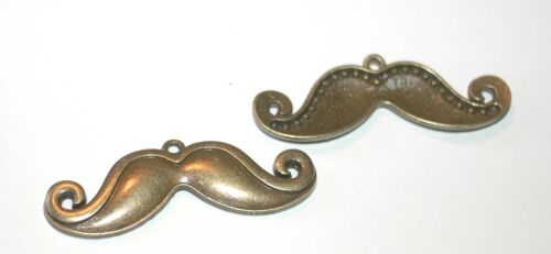 AEX Charm - Schnurrbart Bronze
