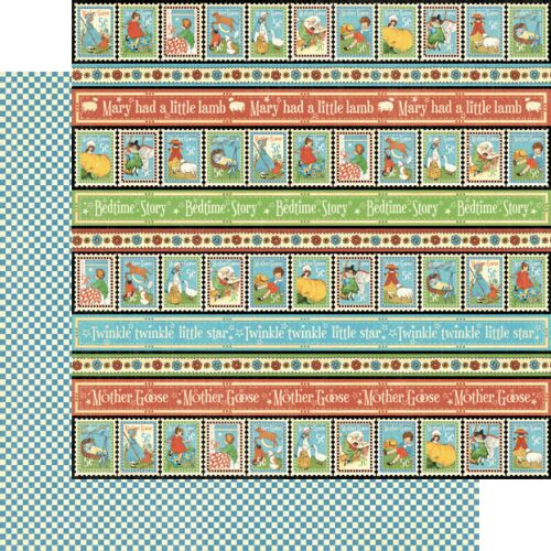 G45 Cardstock - Mother Goose Playful Postage