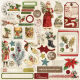 MYM Sticker 12"x12" - Vintage Christmas