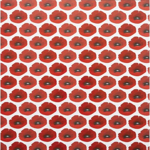 AUL Paper - Pretty Poppies UV