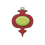 ICS Clear Stamp - Snagem Stamps Large Ornament