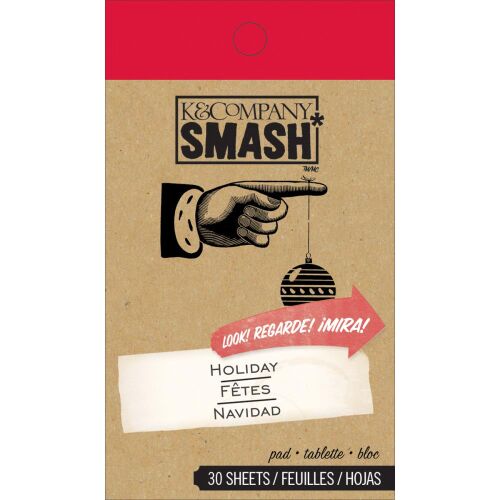 K & Company Embellishment - Smash Pad Holiday List