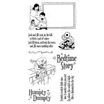 G45 Cling Mounted Stamps - Mother Goose #3