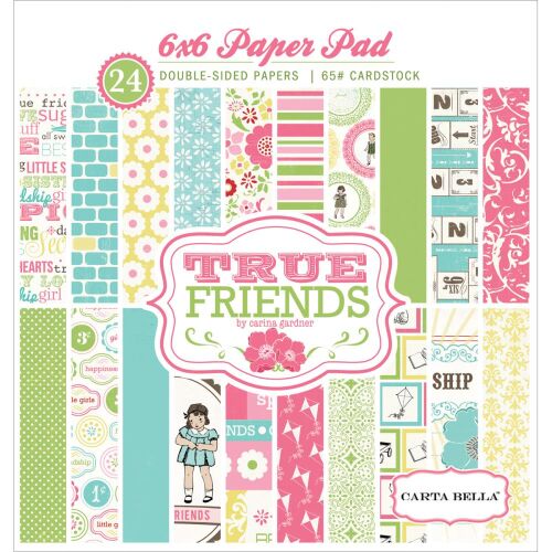 CTB Paper Pad 6"x6" - True Friends