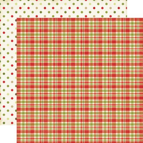 ECP Cardstock - This & That Christmas Plaid & Dots