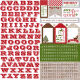 ECP Sticker 12x12" - Very Merry Alpha Sticker