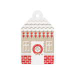 WRM Die-Cut - Yuletide Gingebread House Embossed