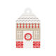 WRM Die-Cut - Yuletide Gingebread House Embossed