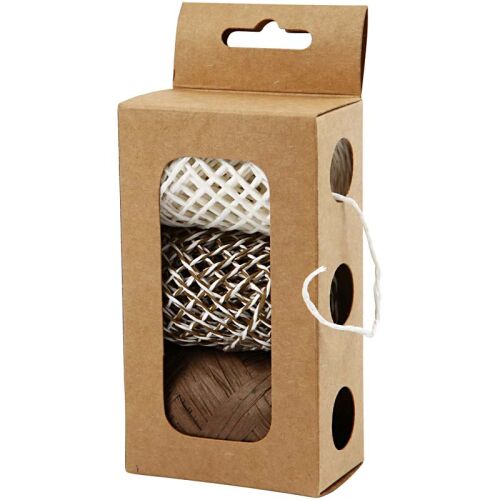 CCH Band - Papierkordel Set Beige/Brown Harmony