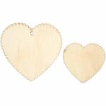 CCH Wood Art - Scalloped Herz SM