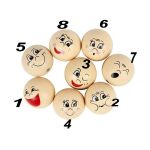 CCH Wood Art - Kopf aus Holz 30 mm No. 5
