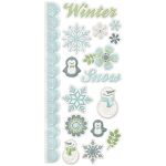 WRM Sticker - Embossed Winter Frost