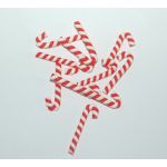 AEX Charm - Mini Candy Cane Rot/Weiss