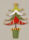 CCH Metal Art - Sticker Weihnachtsbaum Stripes