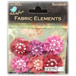 RPR Flowers - Beaded Crochet Minis Pink