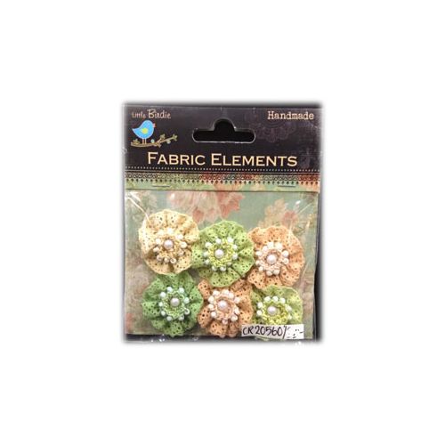 RPR Flowers - Beaded Crochet Minis Pastels