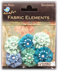 RPR Flowers - Beaded Crochet Minis Türkis