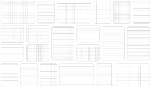 WRM Cardstock Cards - Albums made Easy Grid