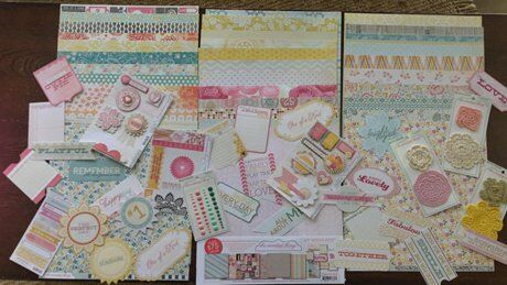 MYM Paper Pad12x12 - The Sweetest Thing Mix Kit