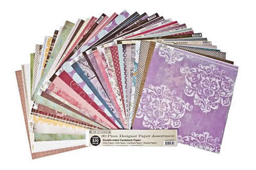 MYM Paper Pack 12"x12" - 30 Sheets Assorted