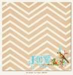 MYM Cardstock - All is bright Bright Joy