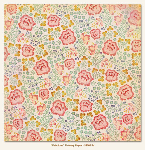 MYM Cardstock - The Sweetest Thing Fabulous Flowery