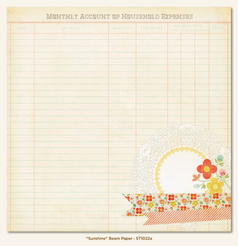 MYM Cardstock - The Sweetest Thing Beam Sunshine