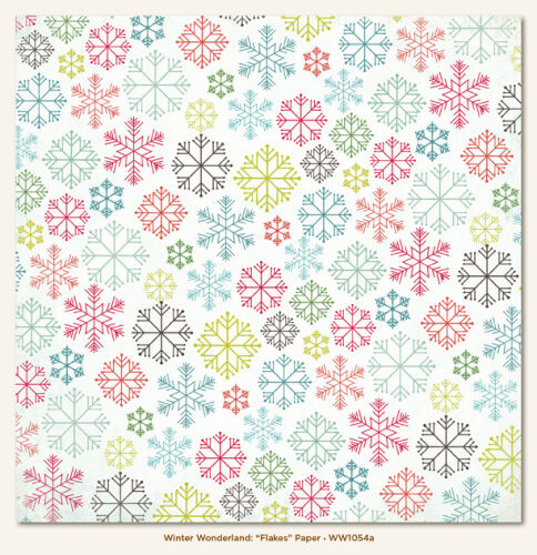 MYM Cardstock - Winter Wonderland Flakes