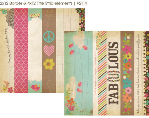 SST Cardstock - Fabulous Border