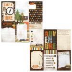 SST Cardstock - Take a Hike Vertical Journaling Card...