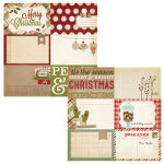 SST Cardstock - Handmade Holiday Journaling Card Elements 1